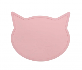 OrePet Pink Cat Head Silicone Placemat